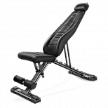 Скамья силовая, универсальная HYFIT, складная, черная D008