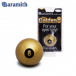 Шар бильярдный Aramith Golden №8 pool 57,2 мм